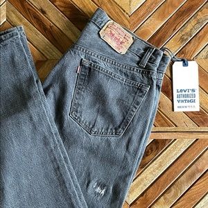 Levi’s Authorized Vintage 501 Grey Wash T501 W36